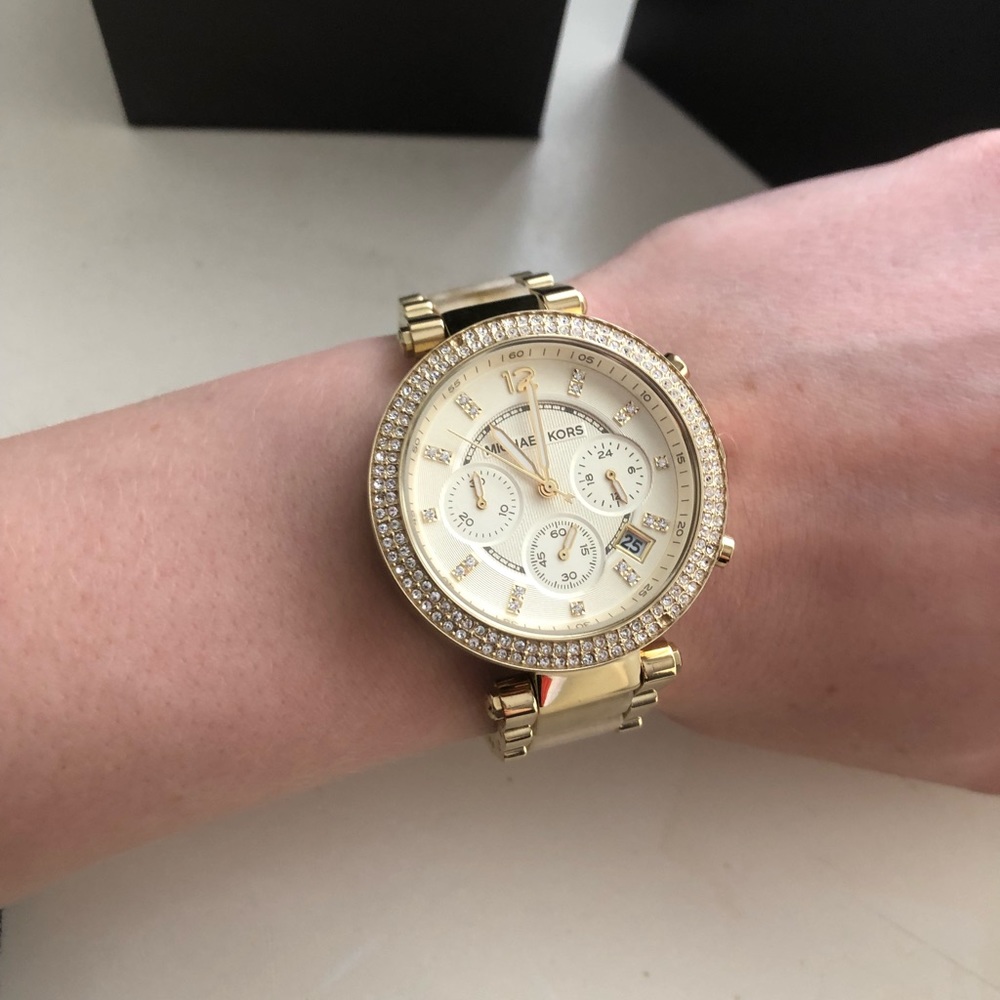 Michael Kors gold watch
